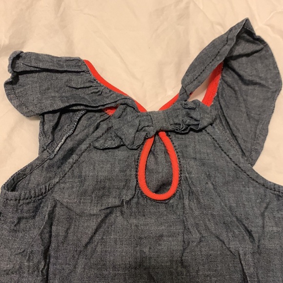 Gymboree strawberry chambray dress - Picture 6 of 7
